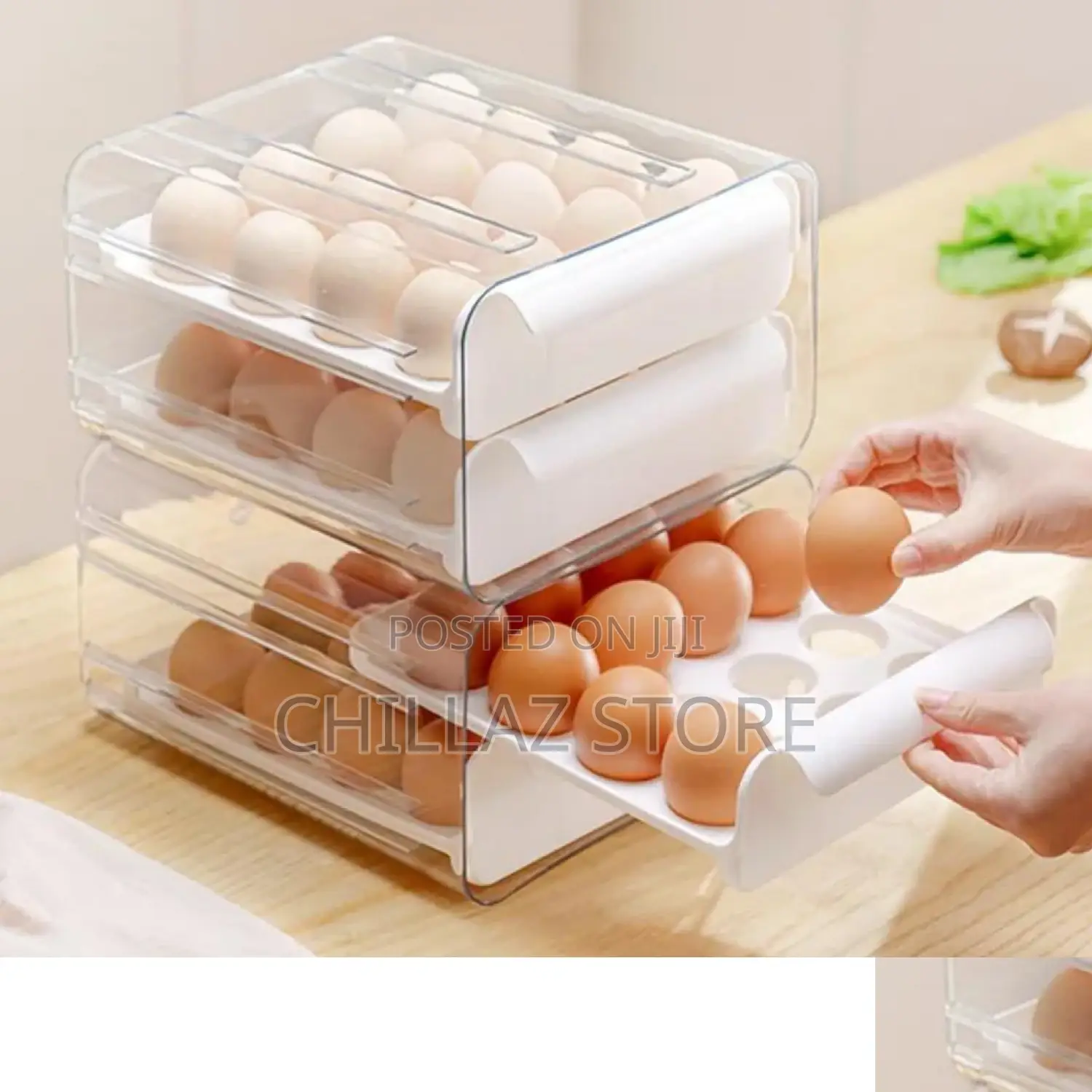 32plastic Egg Storage Container.