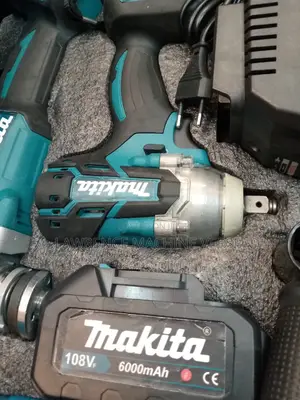 Cordless Grinder, Drill Set