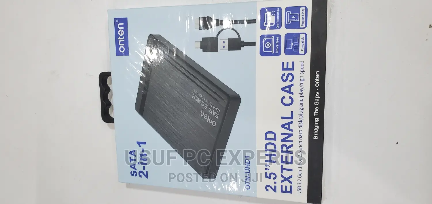 2 in 1 Type C Casing for External 2.5 Hard Disk