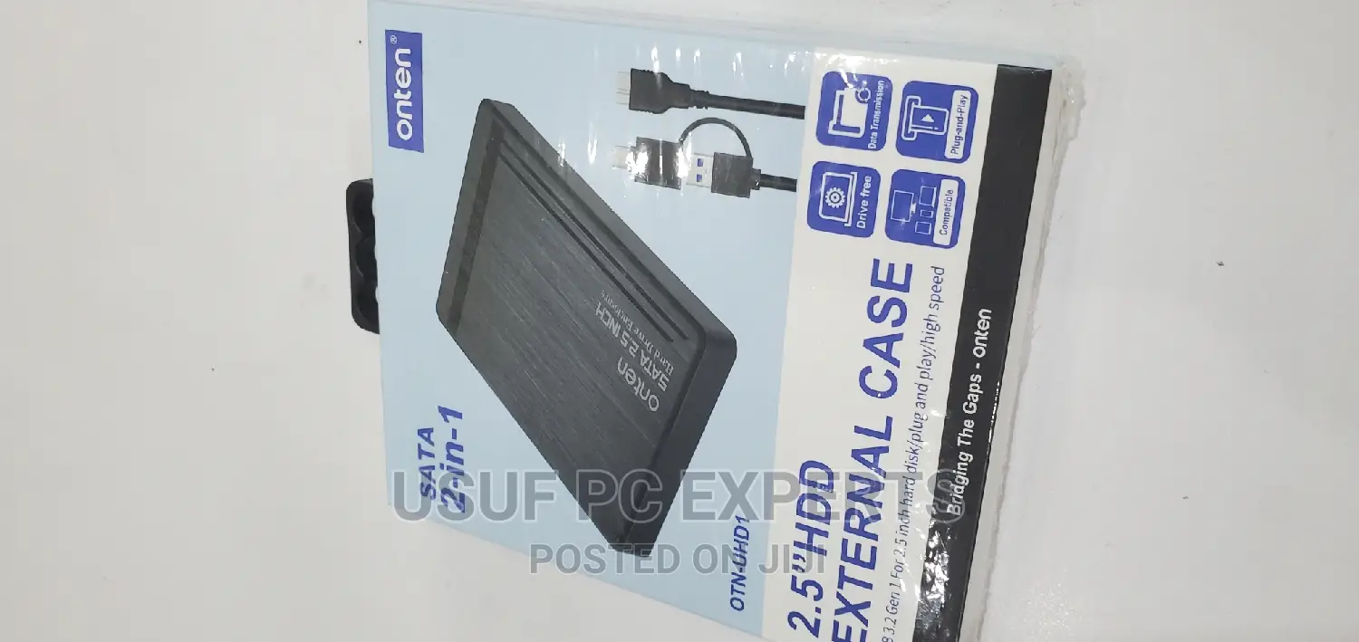 2 in 1 Type C Casing for External 2.5 Hard Disk