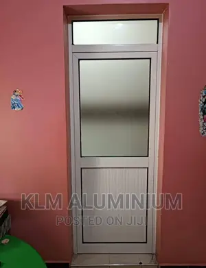 Aluminium Bathroom Single Doors