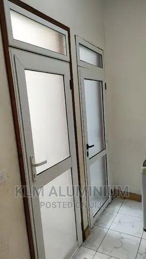 Aluminium Bathroom Single Doors