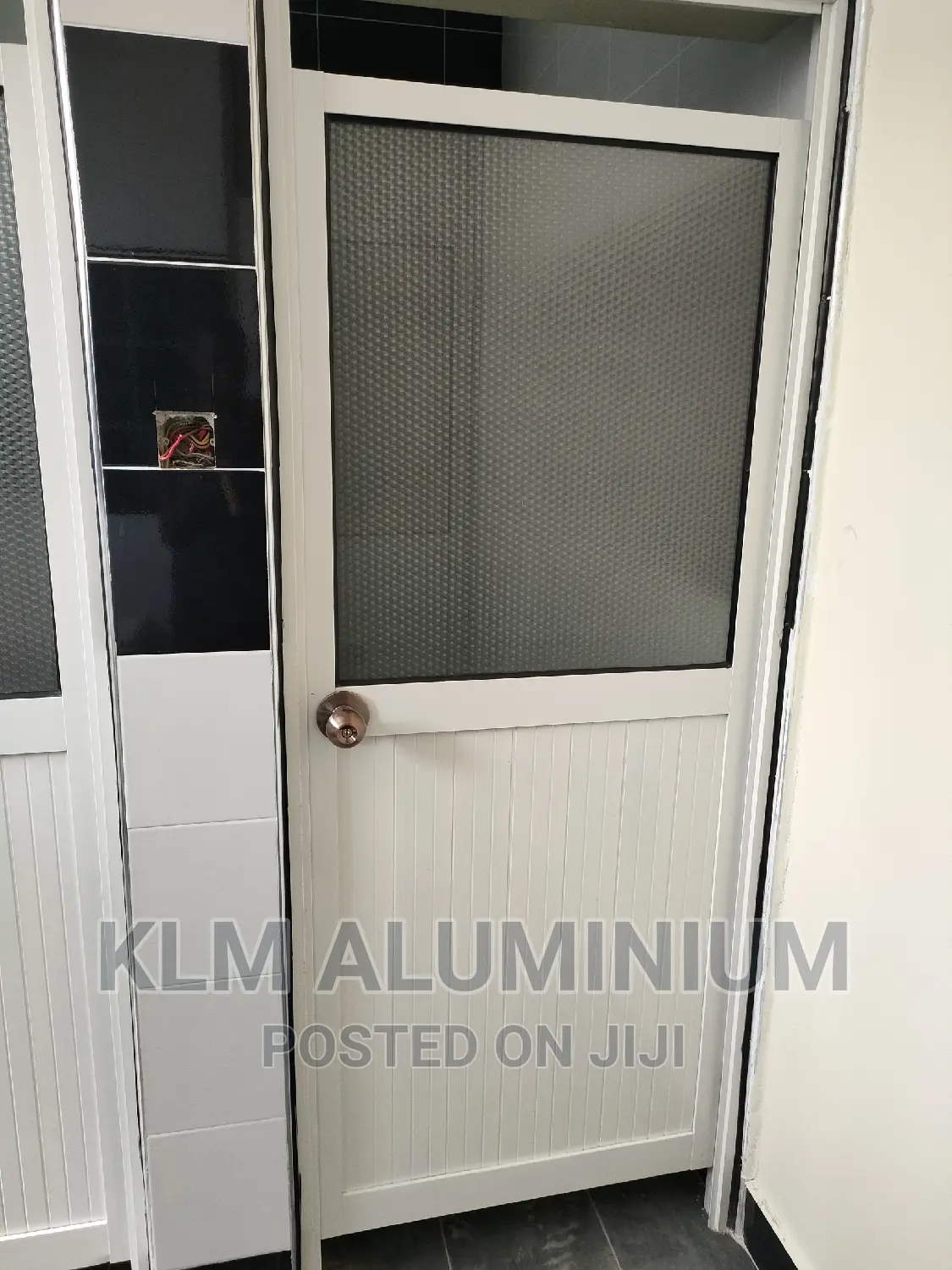 Aluminium Bathroom Single Doors