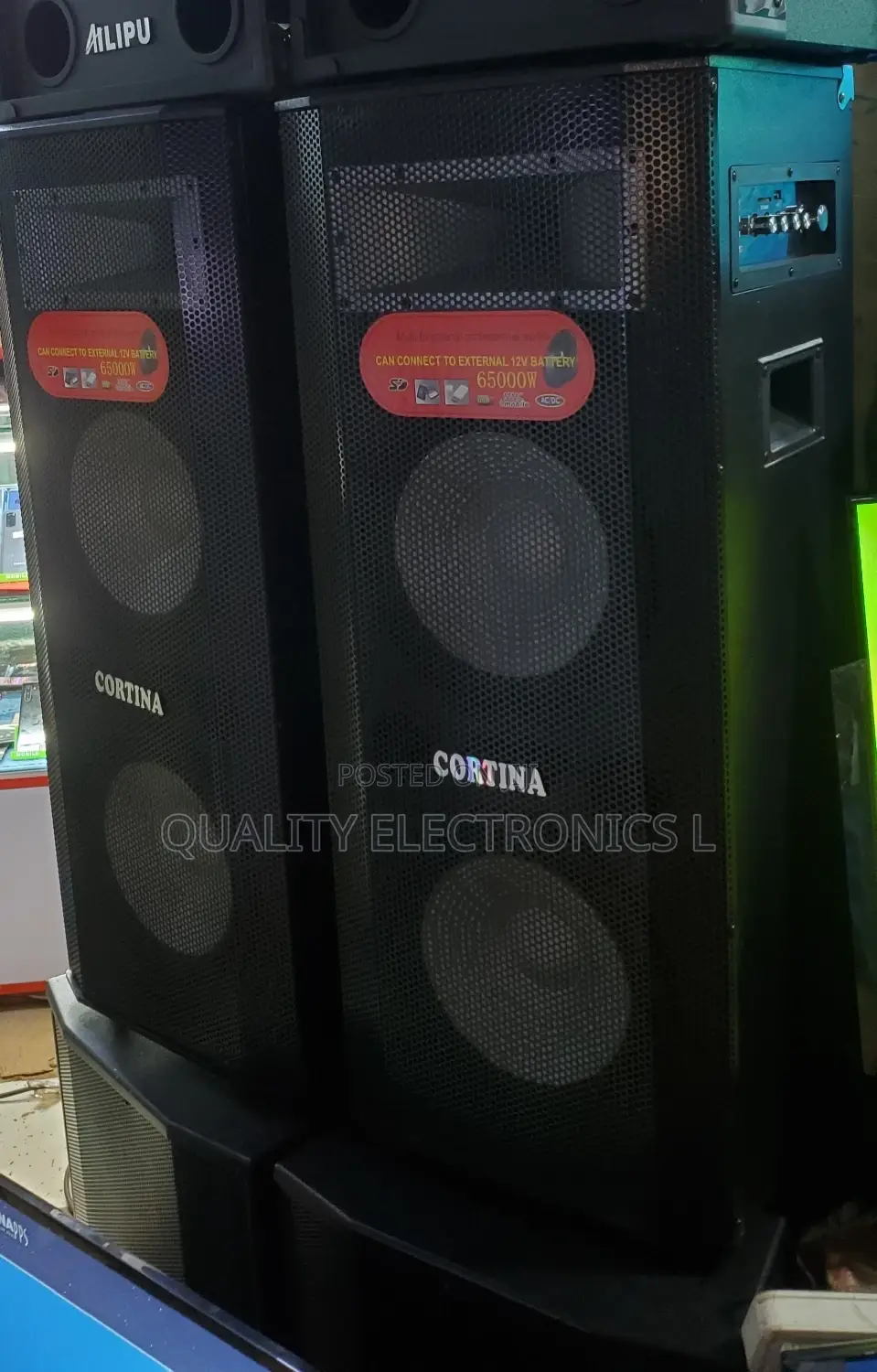Cortina 6500w Amplified Speaker