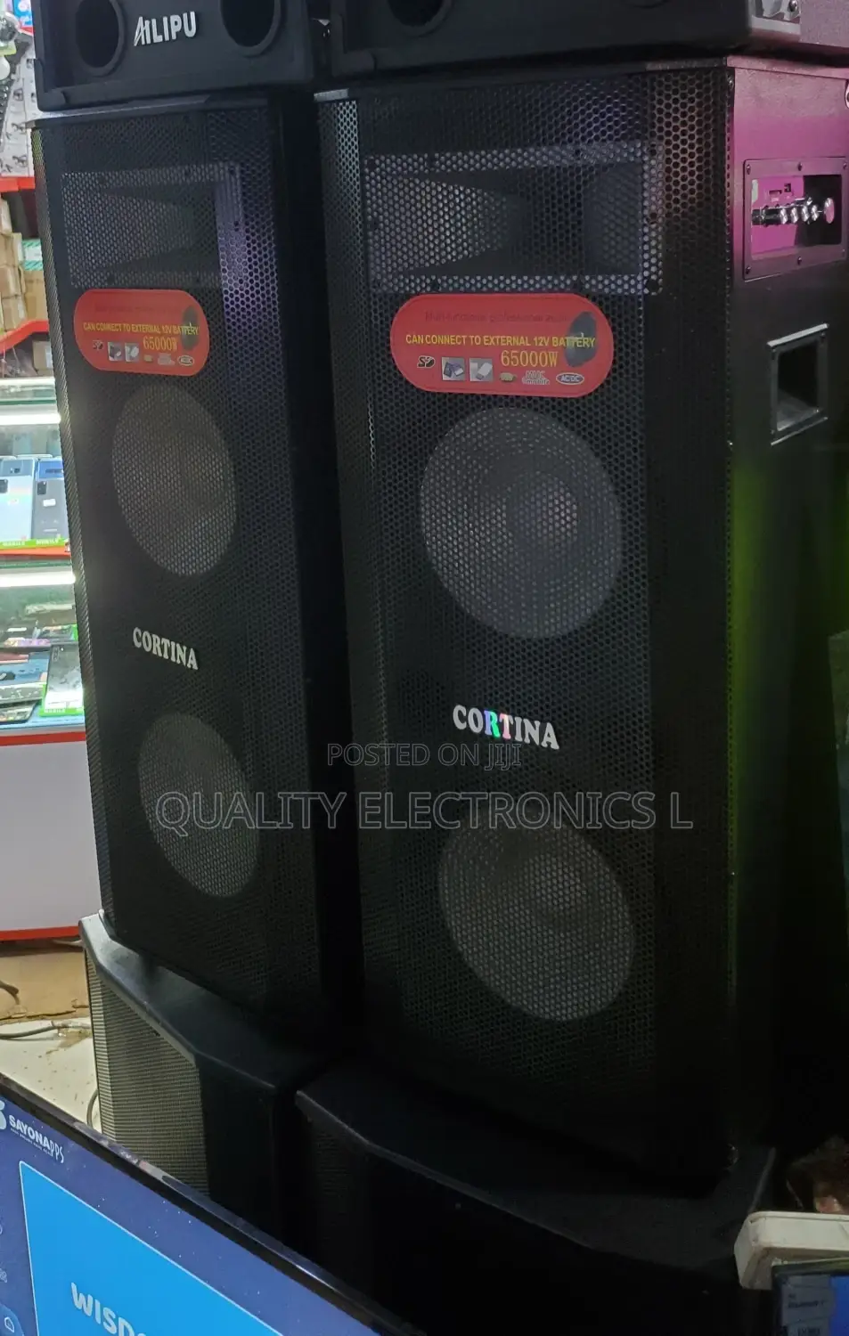 Cortina 6500w Amplified Speaker