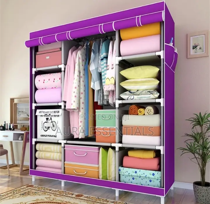 Dustproof 3 Colums Wardrobe