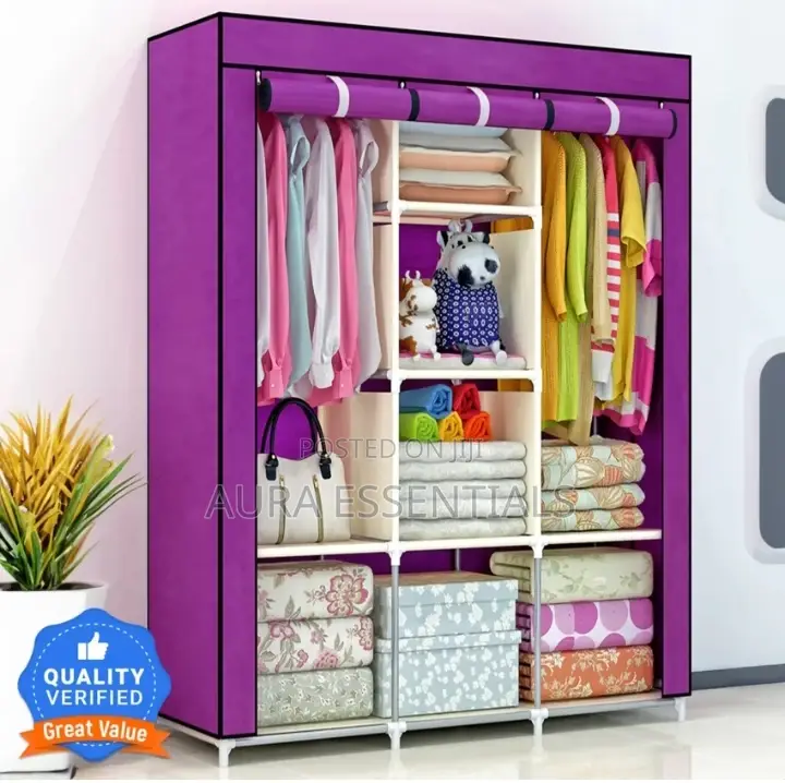 Dustproof 3 Colums Wardrobe