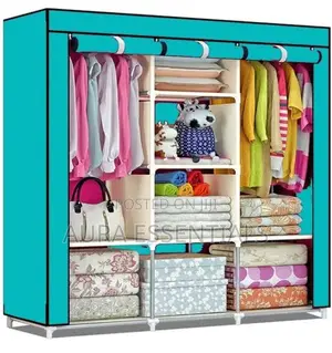 Dustproof 3 Colums Wardrobe