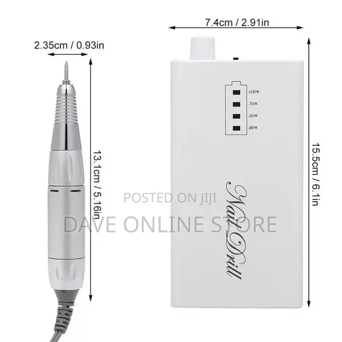 Rechargeable Portable Nail Drill