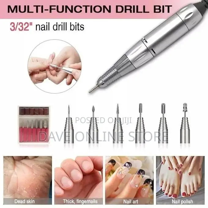 Rechargeable Portable Nail Drill