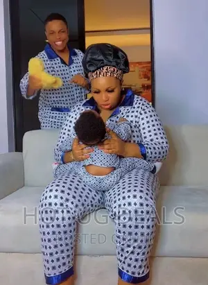 3 Set of Family Two-Piece Warm Pajamas Sleepwear - Multi