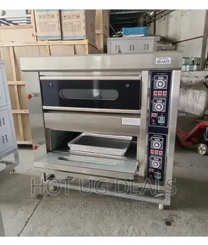 Commercial Electric Freestanding 2 Chamber Oven- Stainless