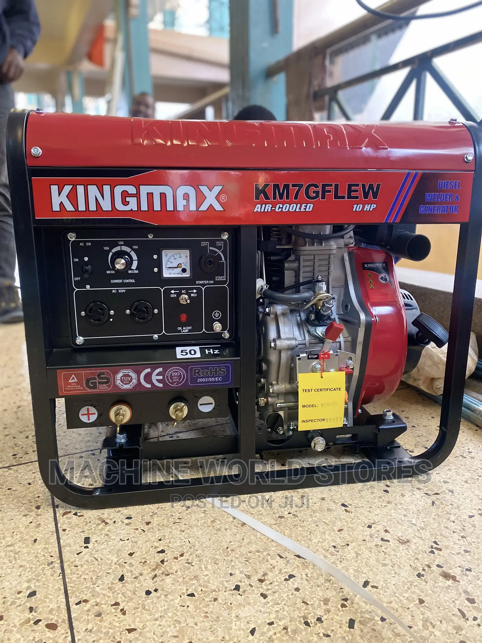 Welding Generator Diesel 160amps Kingmax