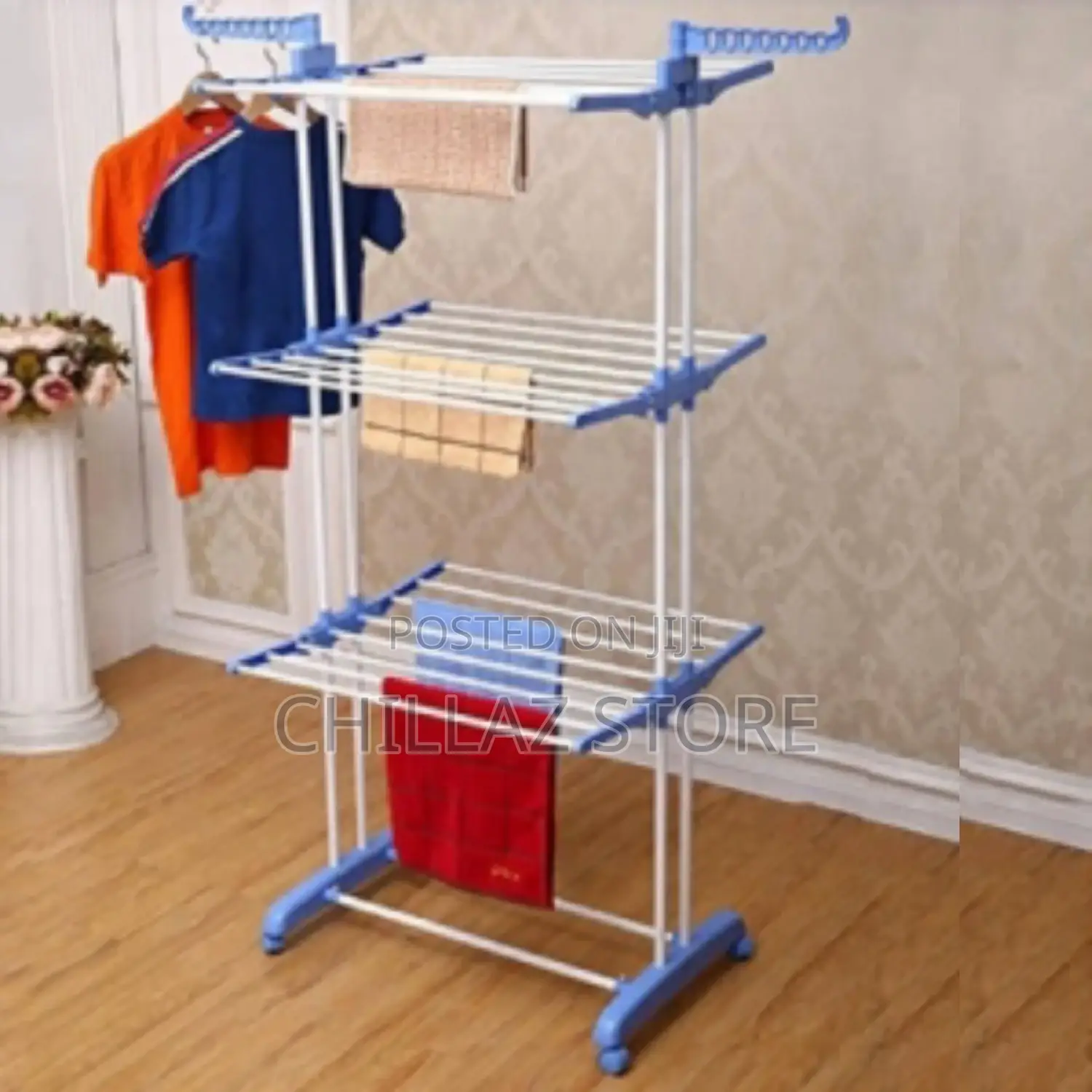 3tier Foldable Clothes Drying Rack.