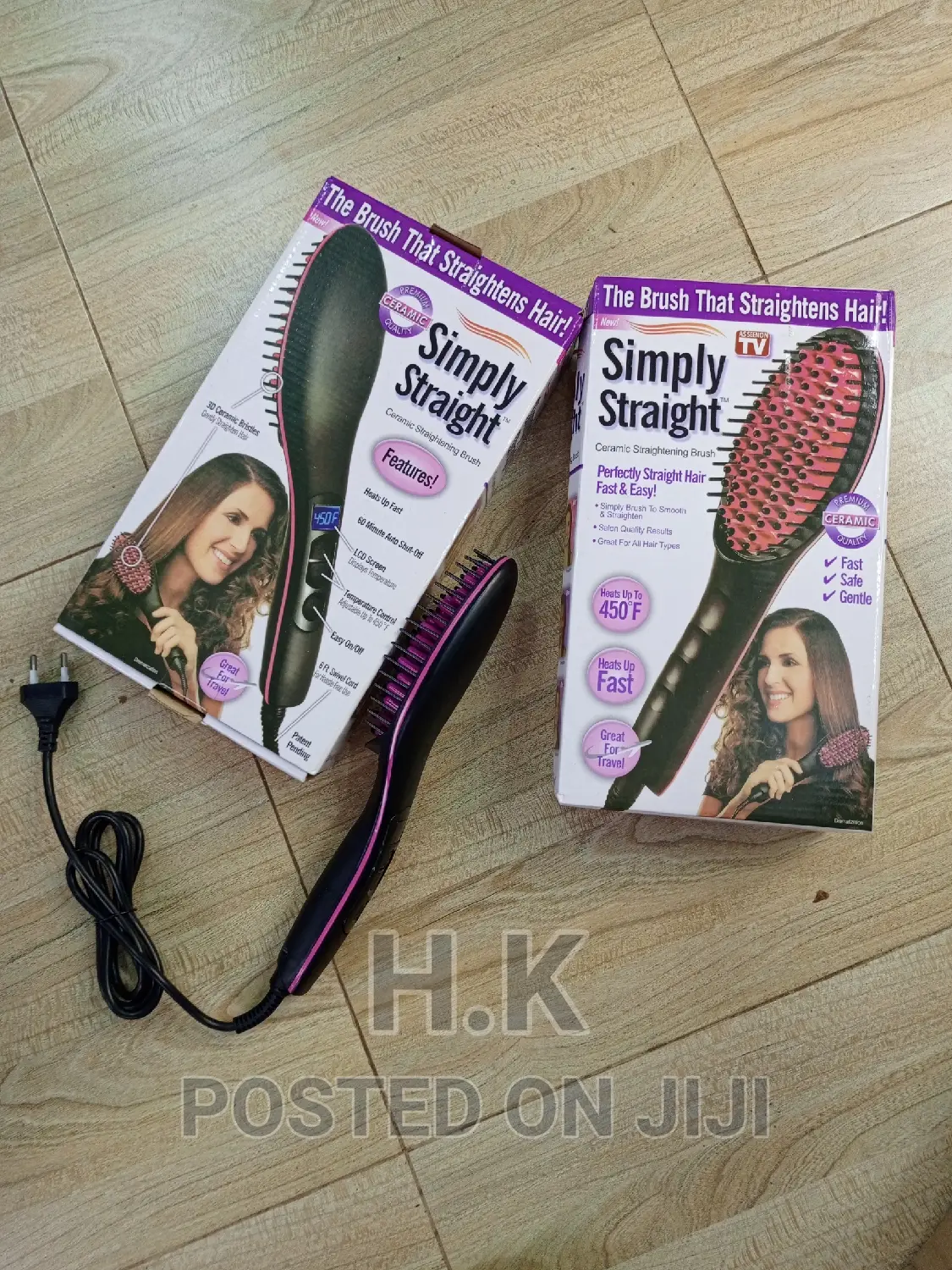 Hair Straightening Brush