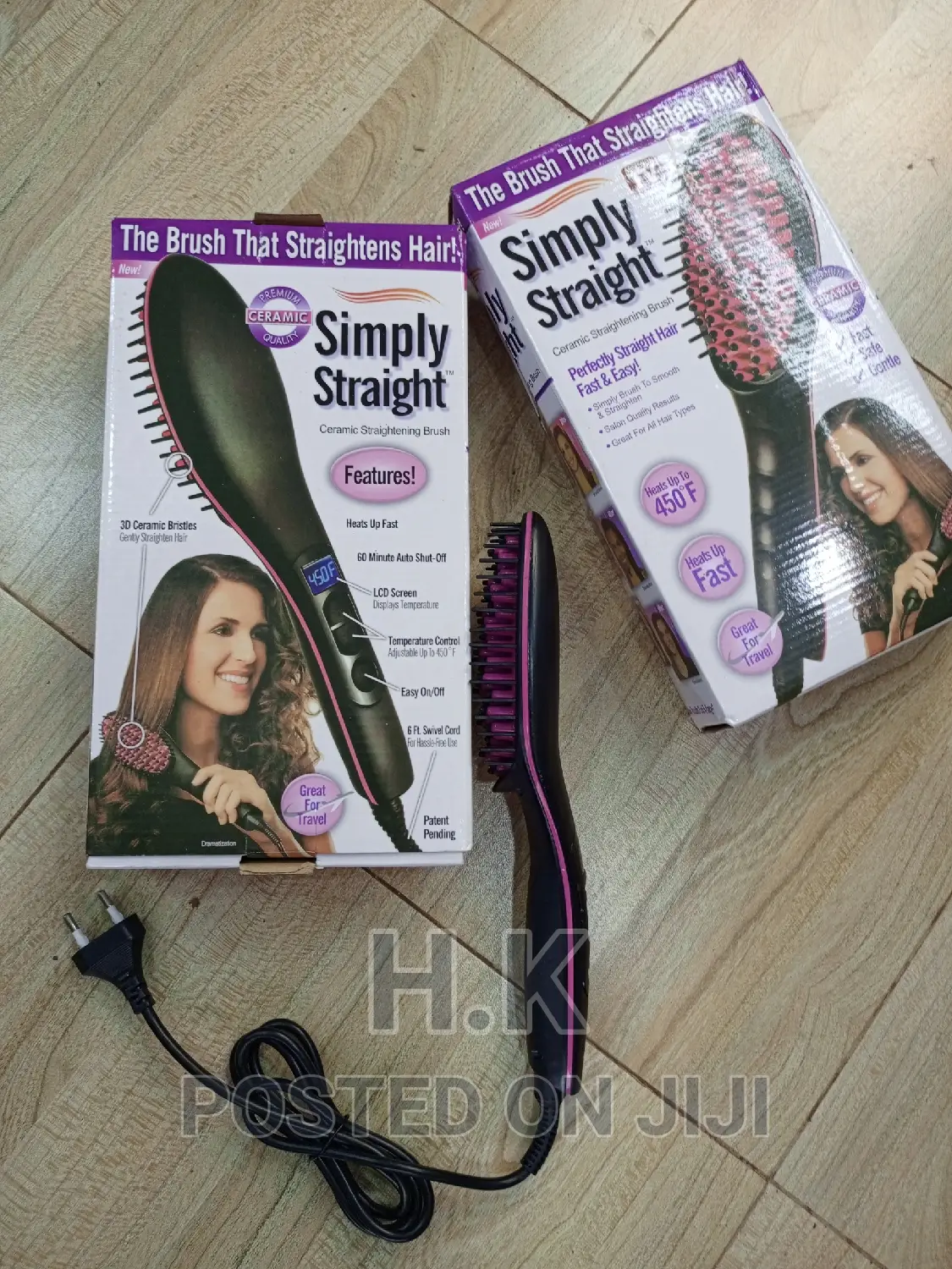 Hair Straightening Brush