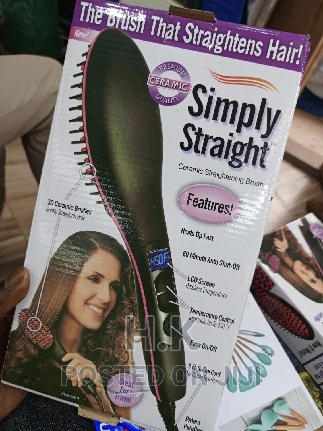 Hair Straightening Brush
