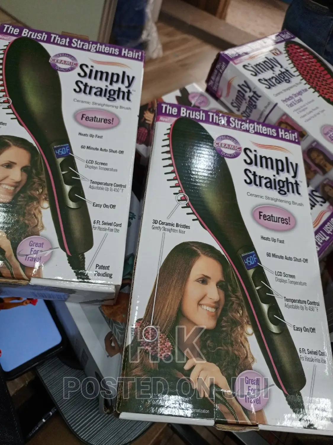 Hair Straightening Brush