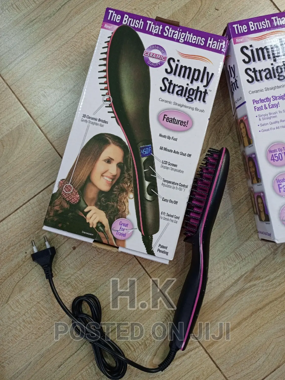 Hair Straightening Brush