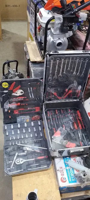 187,Pcs Tool Box(Silver Suite Case) (Dec-Offer)