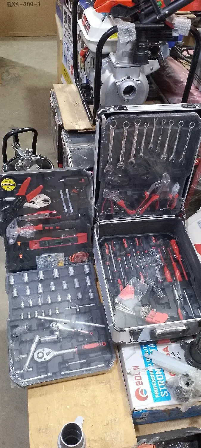 187,Pcs Tool Box(Silver Suite Case) (Dec-Offer)