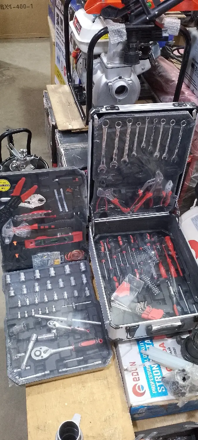 187,Pcs Tool Box(Silver Suite Case) (Dec-Offer)