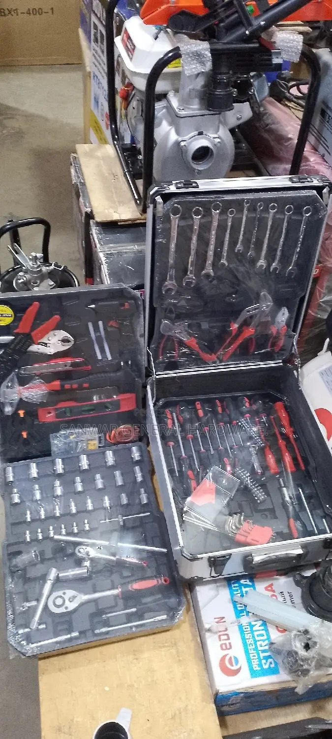187,Pcs Tool Box(Silver Suite Case) (Dec-Offer)