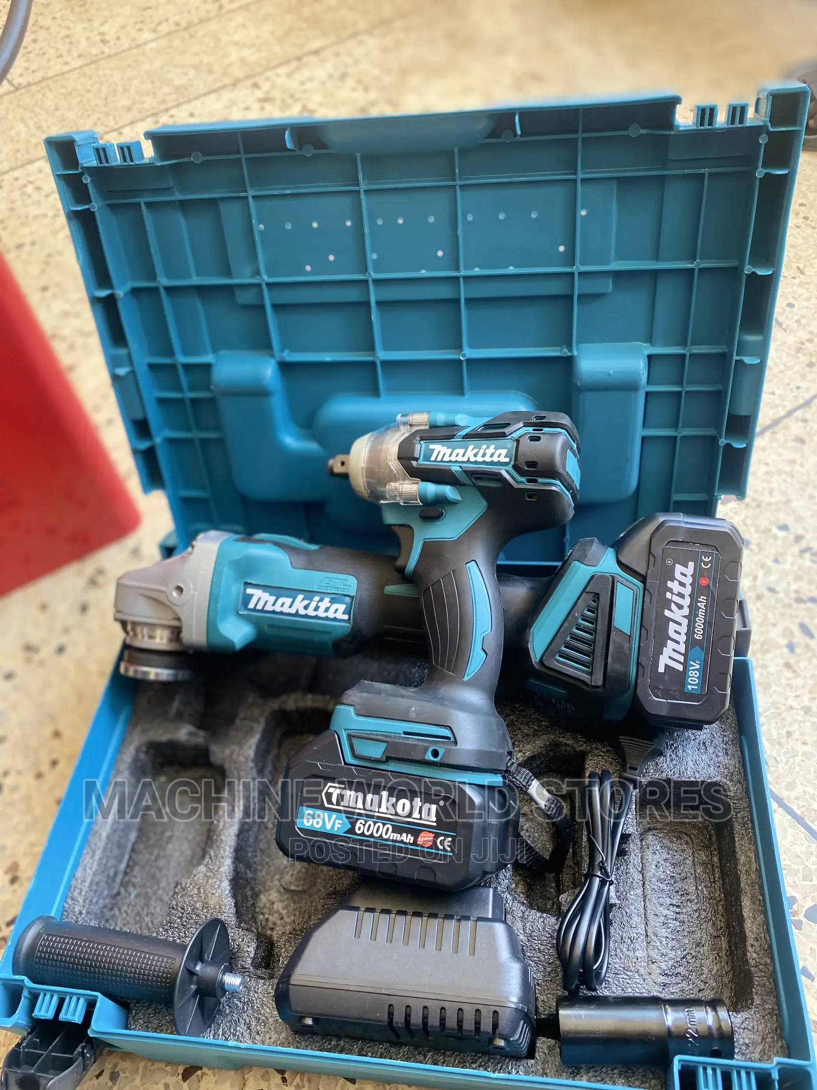 Cordless Drill and Wrench Set