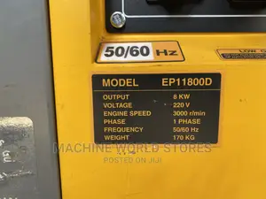 Generator 8kw Diesel Silent