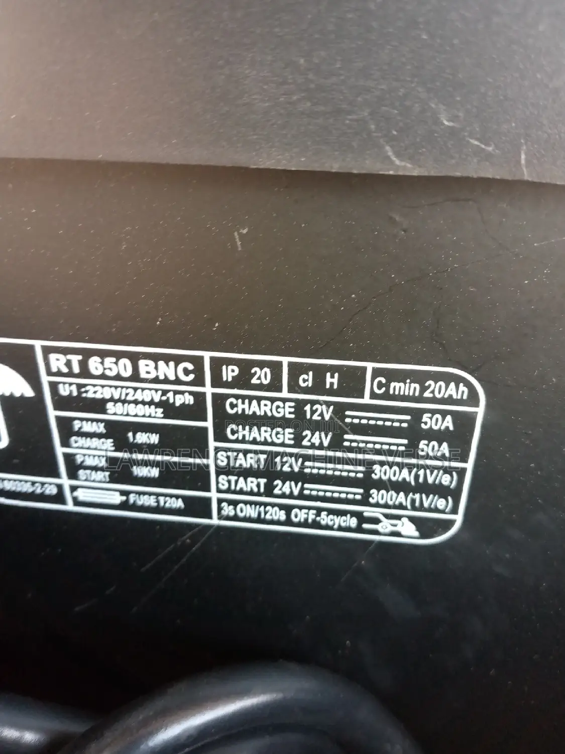 Battery Change 650