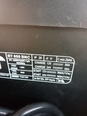 Battery Change 650