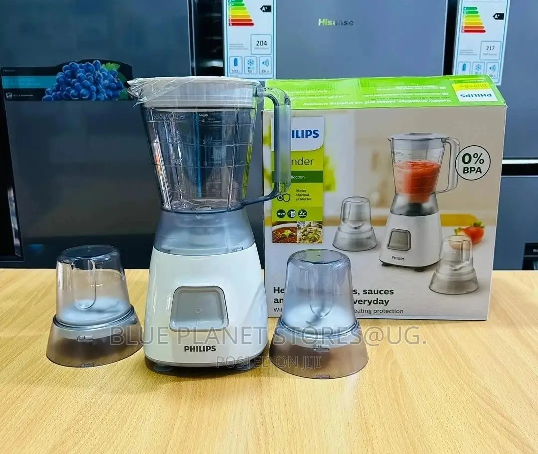 PHILIPS 3-in-1 \\ 1.25L Electric Blenders \\ 450w \\ HR2058