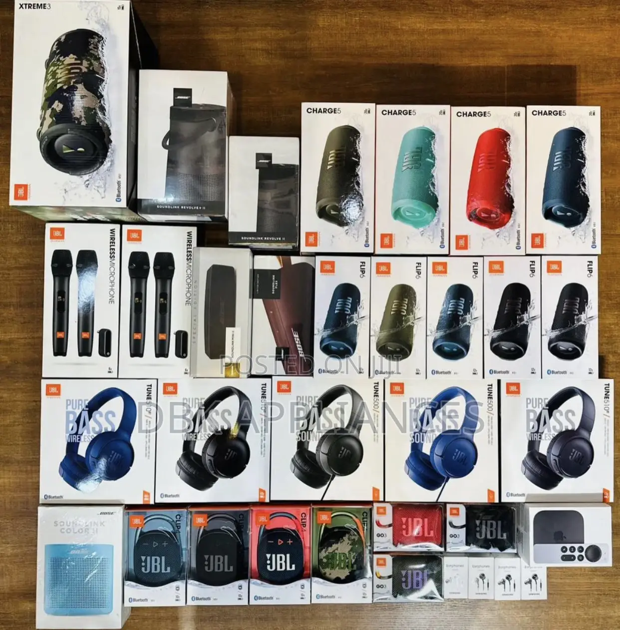 JBL Xtremes, Flips, Clips ,Charge Speakers Available