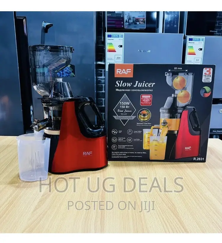 Professional RAF Juicer Gear Reverse Function Slow Juicer