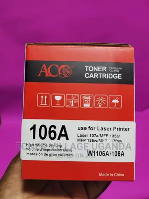 Hp 106A Toner Cartridge for Use in Hp 135a 135w 107a 107w