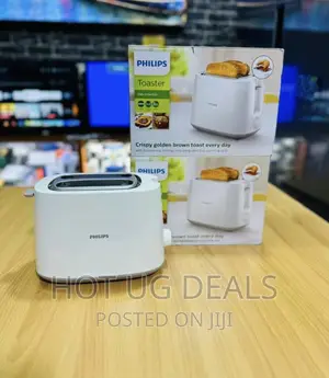 2 Slice Philips Bread Toaster - White