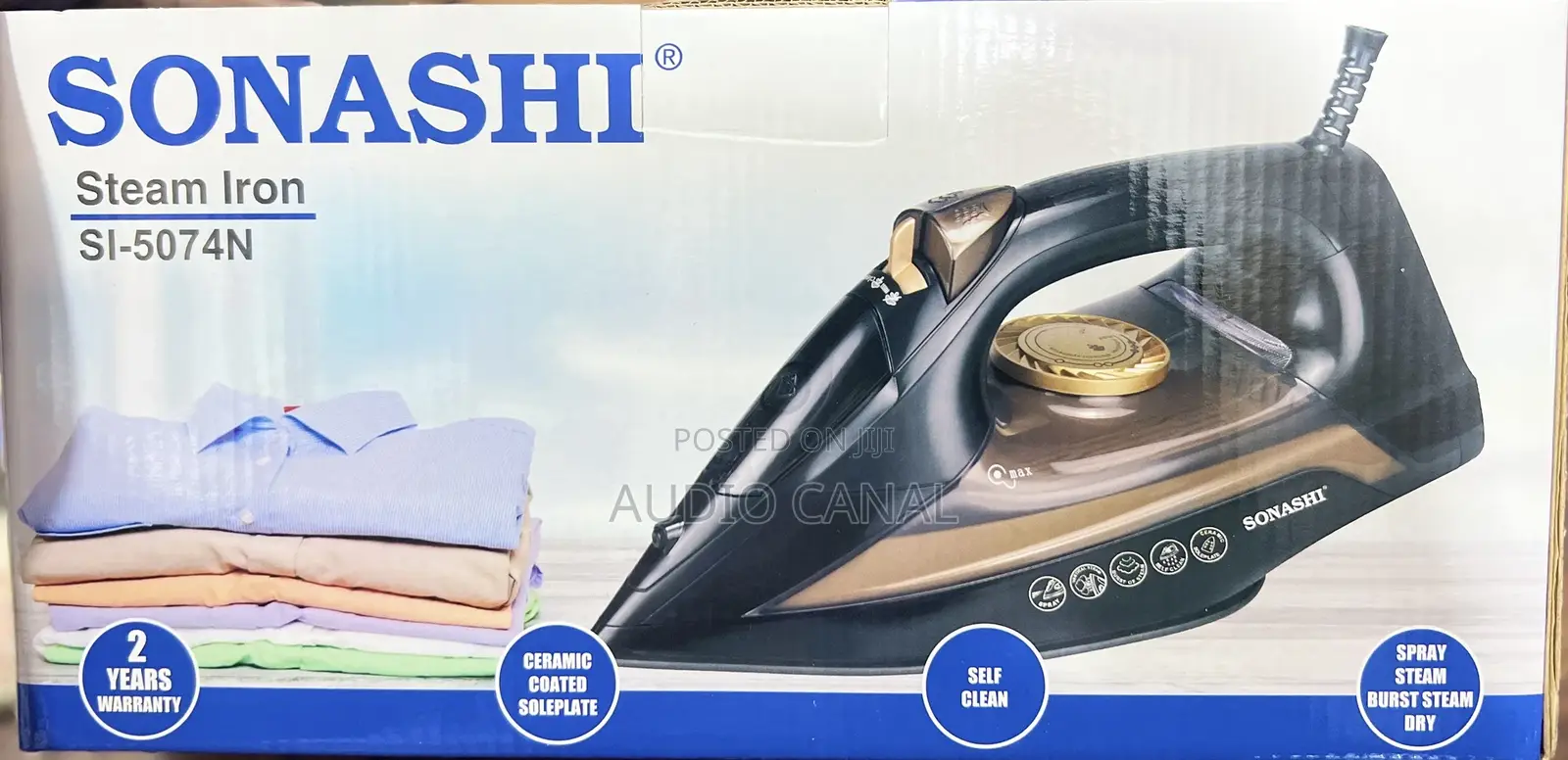 Sonashi Dubai Flat Steam Iron