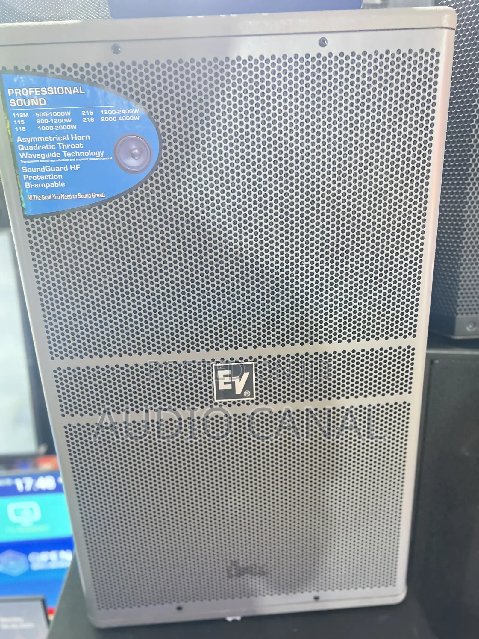 Electronic Voices 15” Mid Range Speaker (EV )