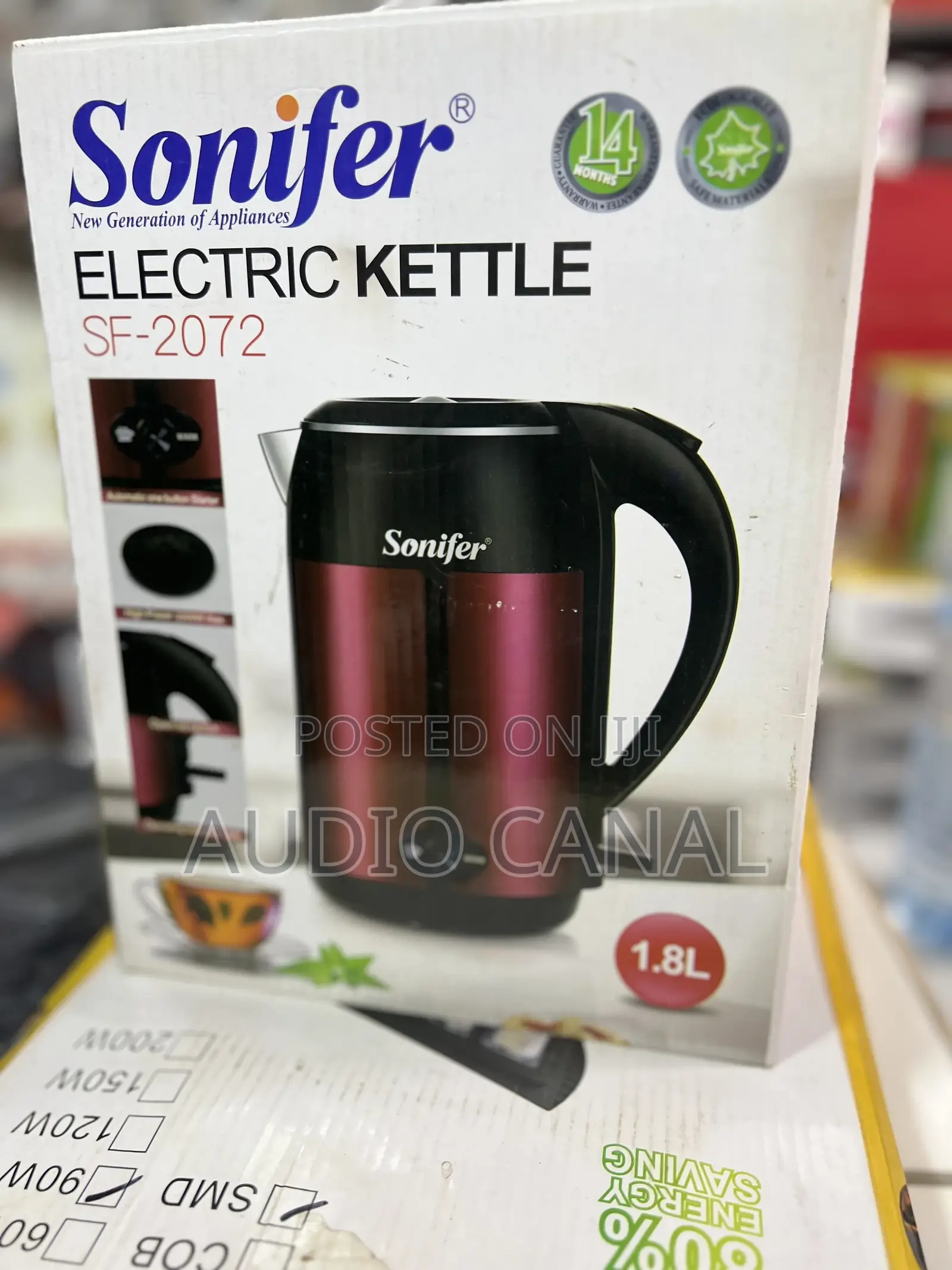 Sonifer 1. 8 LTRS Electric Kettle