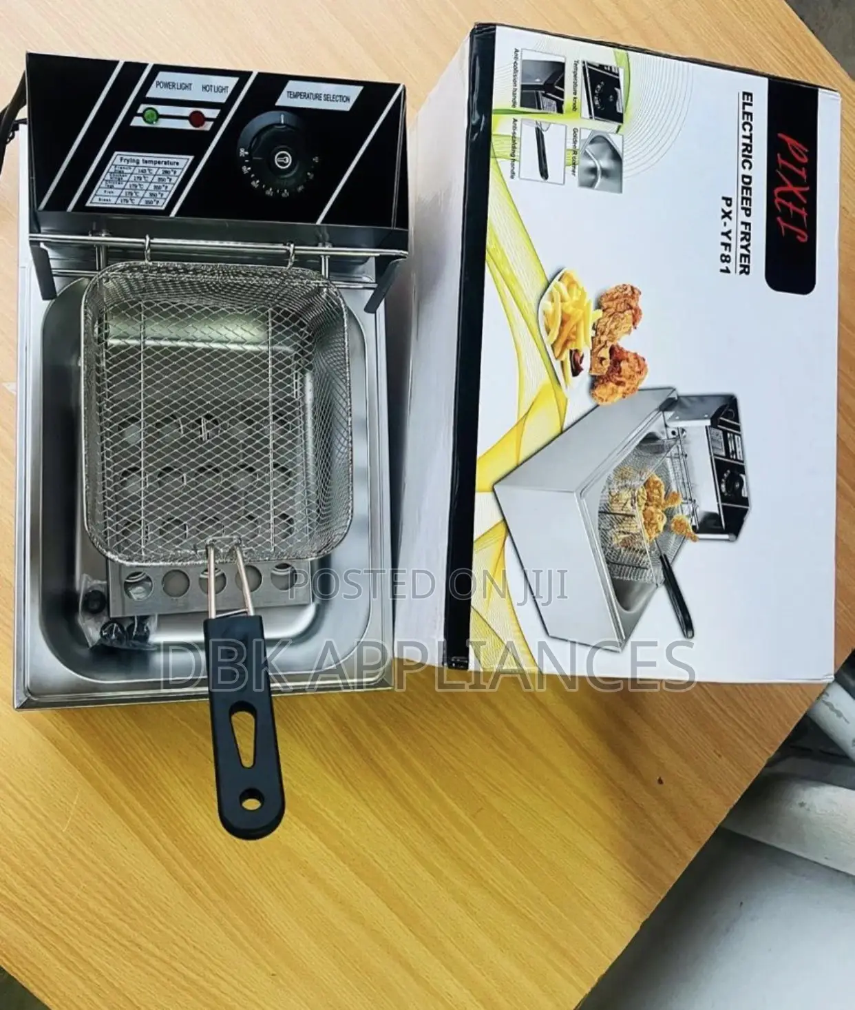 Pixel Single Deep Fryers Authentic 1yr Warranty
