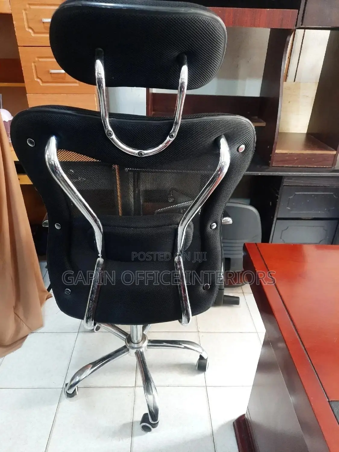 Orthopedic Office Chair With Headrest