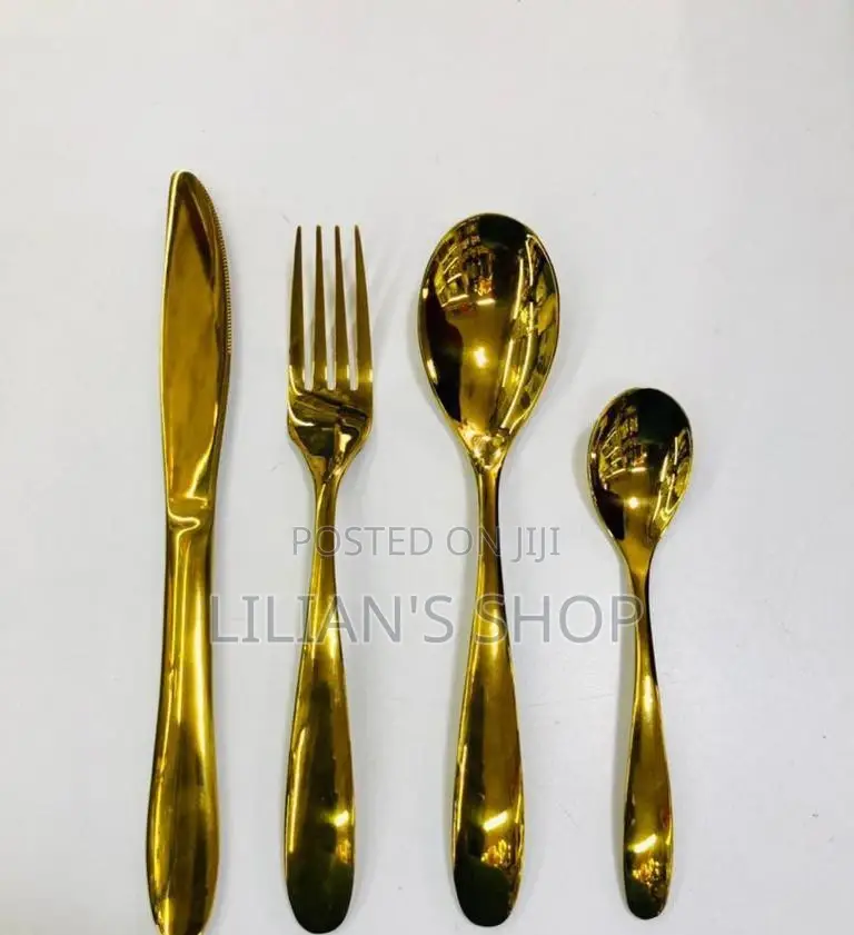 24pcs Plain Cutlery Set ( Knife Spoon and Forks)