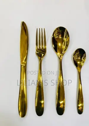 24pcs Plain Cutlery Set ( Knife Spoon and Forks)