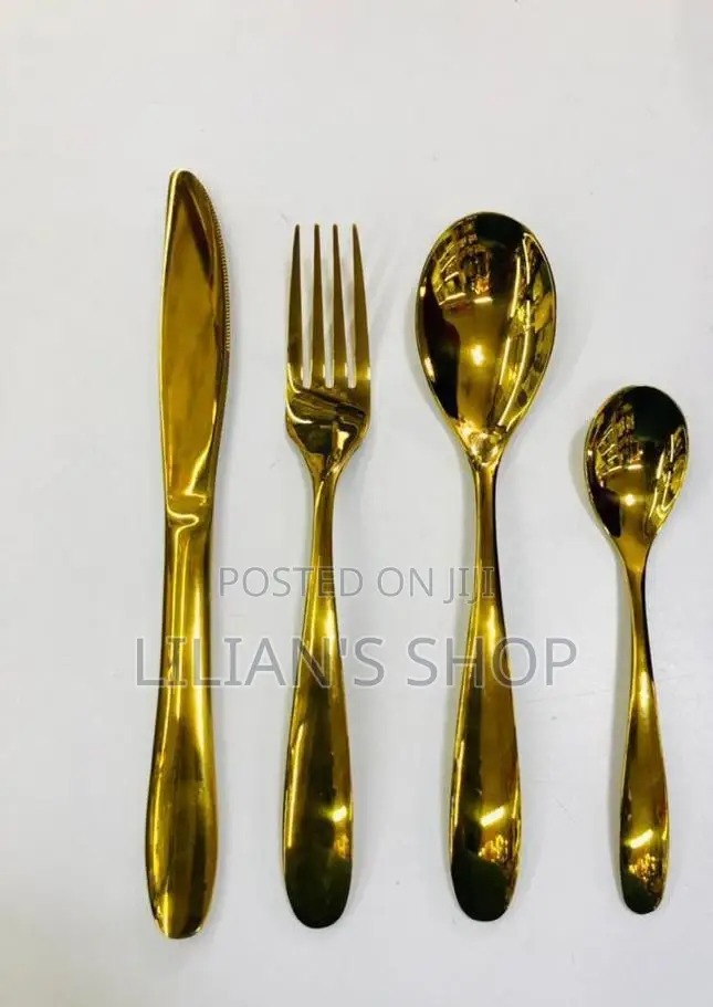 24pcs Plain Cutlery Set ( Knife Spoon and Forks)