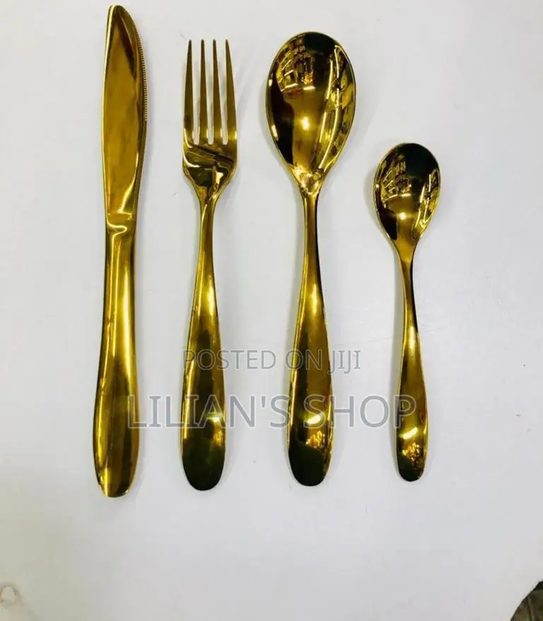 24pcs Plain Cutlery Set ( Knife Spoon and Forks)