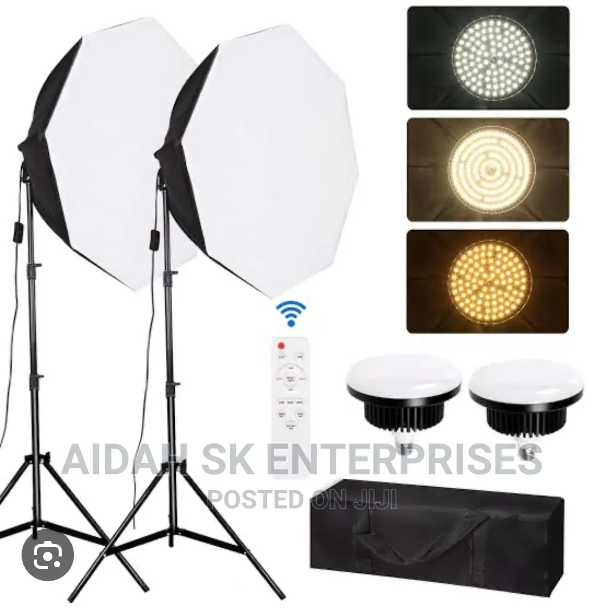 Dimmable LED Light and Soft Box