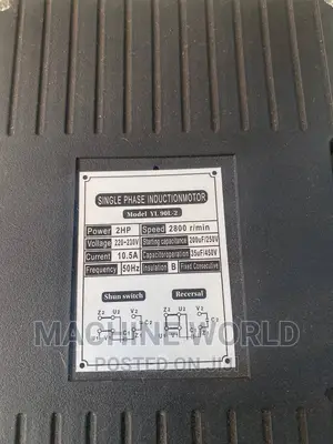 2HP High Speed Motors Single Pharse