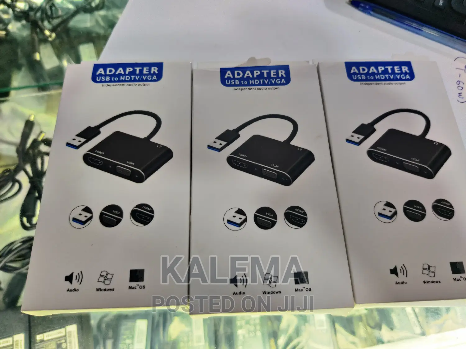 USB Adapter to HDTV/Vga