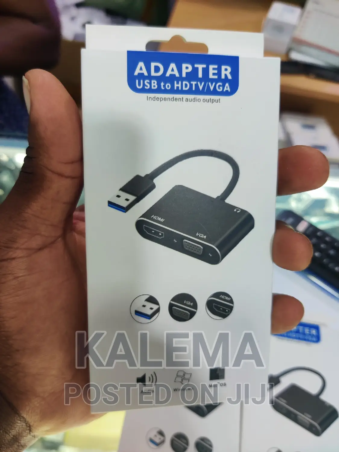 USB Adapter to HDTV/Vga