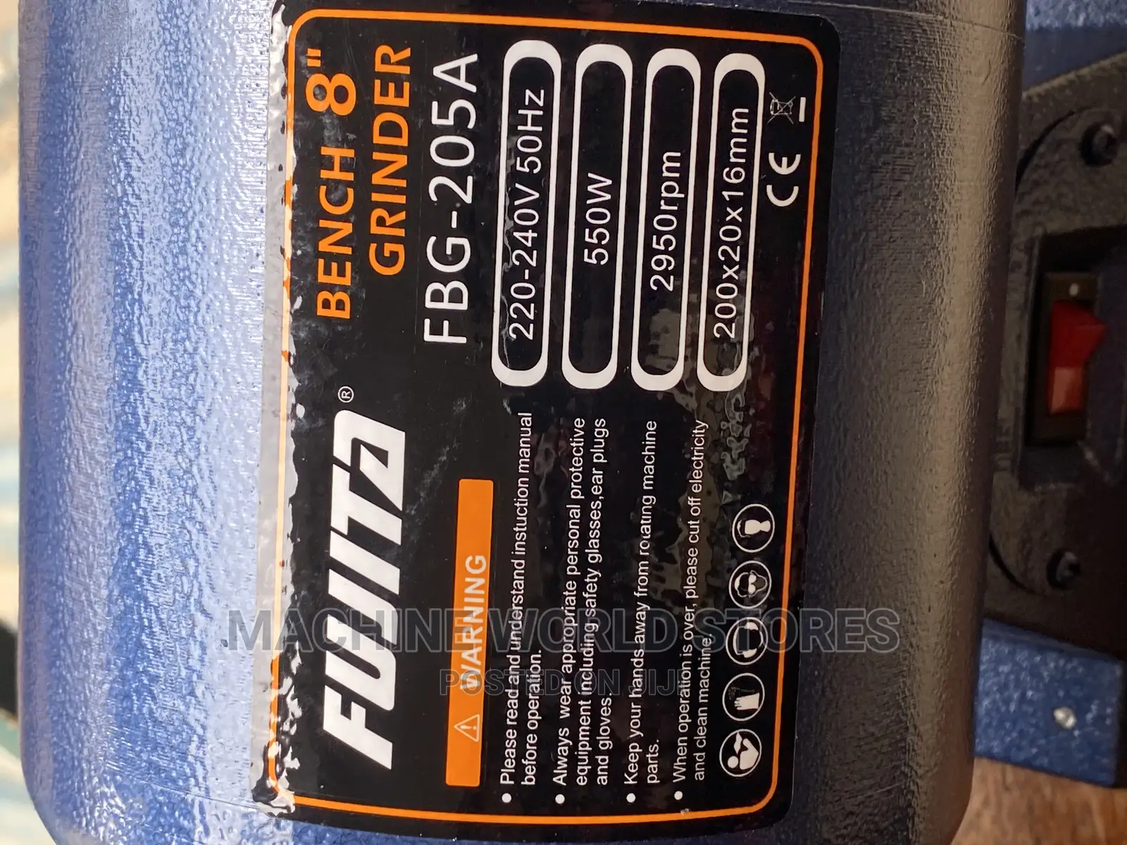 Bench Grinder 8iches